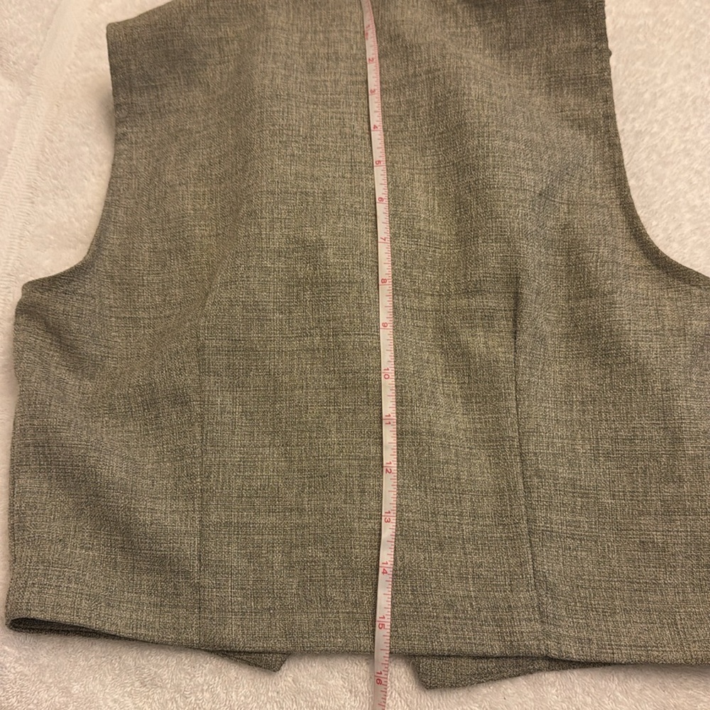 All That Jazz Button Up Vest 9/10 - Picture 5 of 5